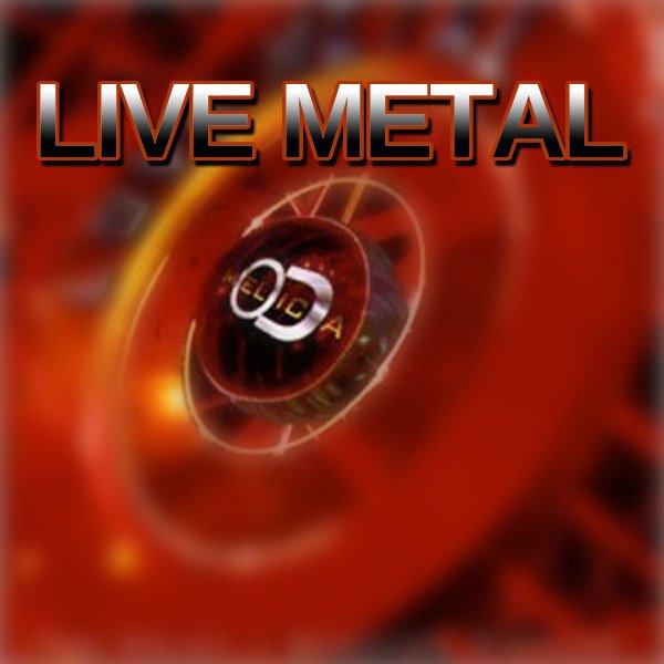 Melodica - Live Metal cd cover